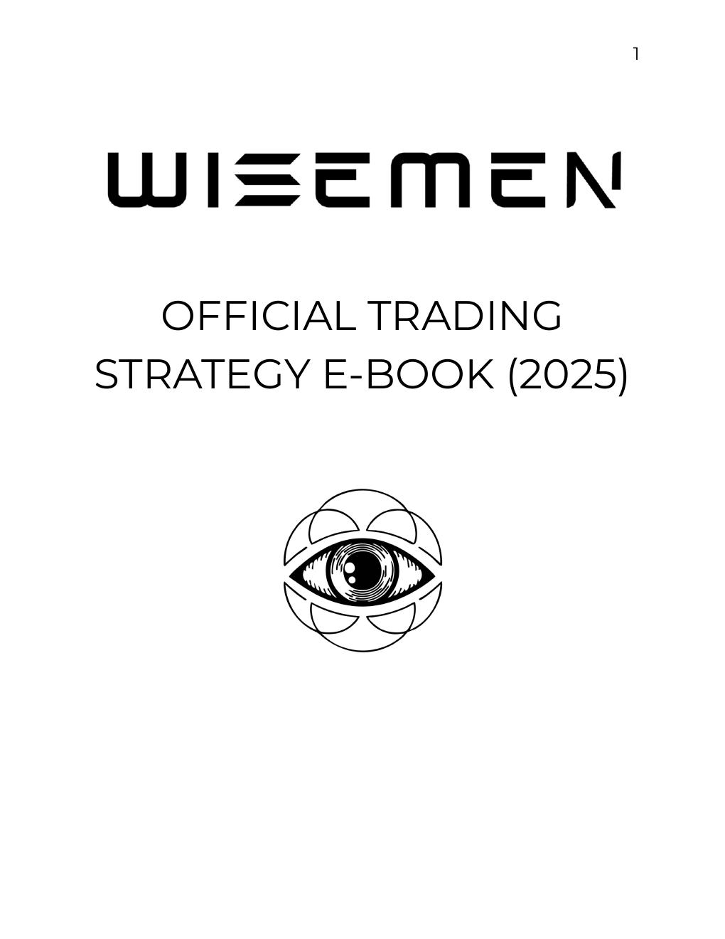 The Official Trading Strategy eBook cover